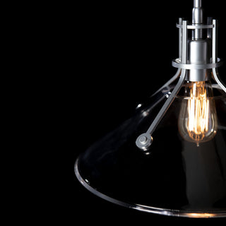 Henry Henry Medium Glass Shade Pendant in Sterling