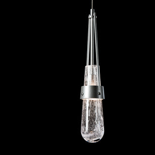 Link Link Blown Glass Low Voltage Mini Pendant in Sterling
