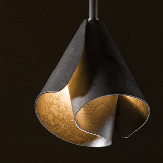 Mobius Mobius Steel Shade Mini Pendant in Dark Smoke