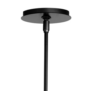 Exos Glass Exos Small Mini Pendant in Black