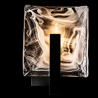 Arc Arc Small 1-Light Bath Sconce in Black