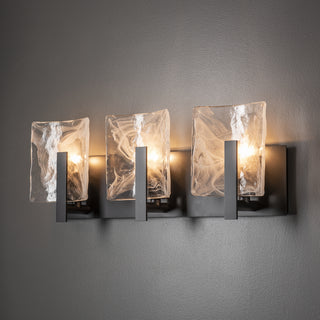 Arc Arc 3-Light Bath Sconce in Black