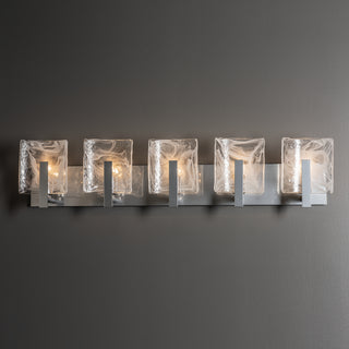 Arc Arc 5-Light Bath Sconce in Sterling