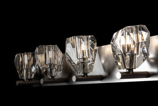 Gatsby Gatsby 5-Light Bath Sconce in Vintage Platinum