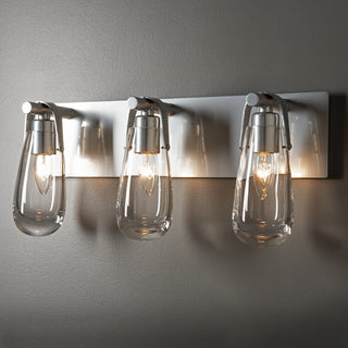 Eos Eos 3-Light Bath Sconce in Sterling