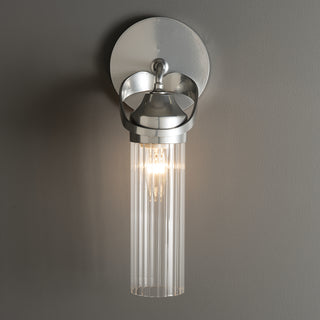 Bow Bow 1-Light Bath Sconce in Sterling