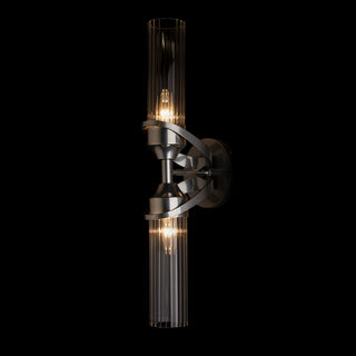Bow Bow 2-Light Bath Sconce in Sterling