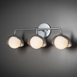 Brooklyn Brooklyn 3-Light Single Shade Bath Sconce in Sterling