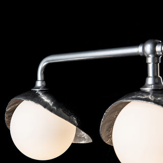 Brooklyn Brooklyn 3-Light Single Shade Bath Sconce in Sterling