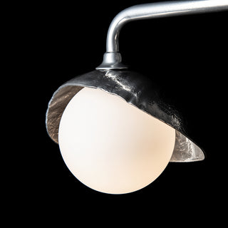 Brooklyn Brooklyn 3-Light Single Shade Bath Sconce in Sterling