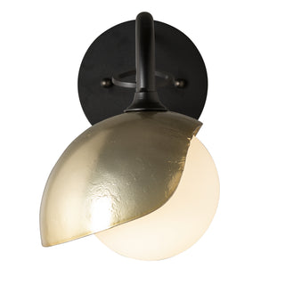 Brooklyn Brooklyn 1-Light Single Shade Long-Arm Sconce in Black