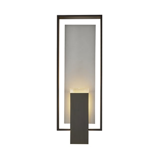 Shadow Box Shadow Box Large Outdoor Sconce in Coastal Black