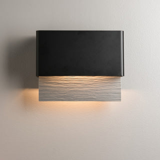 Stratum Stratum Dark Sky Friendly LED Outdoor Sconce in Coastal Black