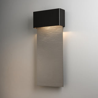 Stratum Stratum Large Dark Sky Friendly LED Outdoor Sconce in Coastal Black