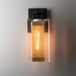 Polaris Polaris Outdoor Medium Sconce in Coastal Black
