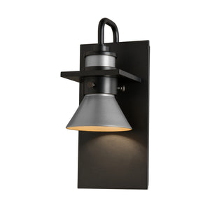Erlenmeyer Erlenmeyer Dark Sky Friendly Outdoor Sconce in Coastal Black