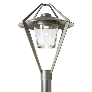 Stellar Stellar Post Light in Coastal Burnished Steel