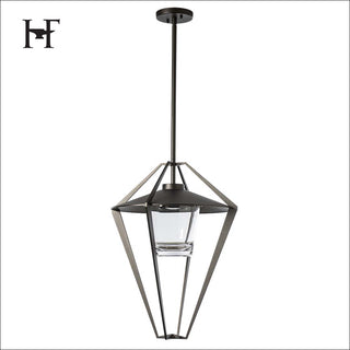 Stellar Stellar Large Outdoor Pendant/Semi-Flush in Coastal Oil Rubbed Bronze