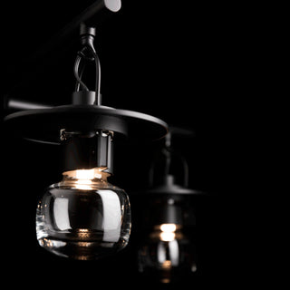 Mason Mason Outdoor 4-Light Pendant in Coastal Black