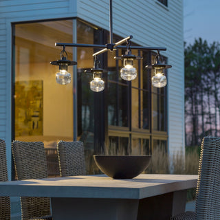 Mason Mason Outdoor 4-Light Pendant in Coastal Black