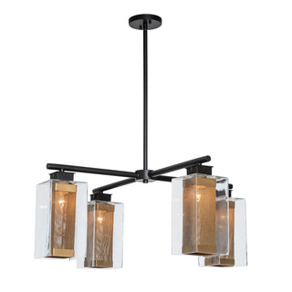 Polaris Polaris Outdoor 4-Light Pendant in Coastal Black