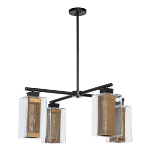 Polaris Polaris Outdoor 4-Light Pendant in Coastal Black