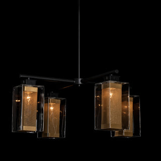 Polaris Polaris Outdoor 4-Light Pendant in Coastal Black