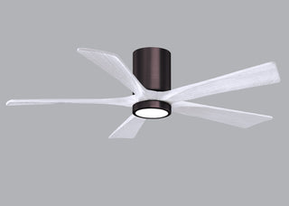 Irene-5HLK 52" Ceiling Fan in Brushed Bronze