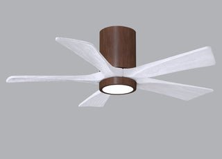 Irene-5HLK 42" Ceiling Fan in Walnut Tone