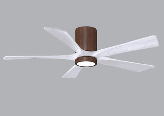 Irene-5HLK 52" Ceiling Fan in Walnut Tone