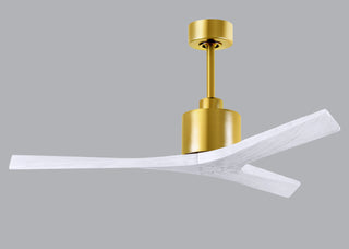 Mollywood 52" Ceiling Fan in Brushed Brass