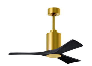 Patricia-3 42" Ceiling Fan in Brushed Brass