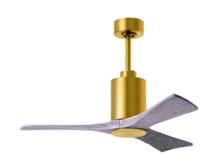 Patricia-3 42" Ceiling Fan in Brushed Brass