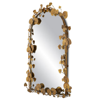 Vinna Mirror in Antique Brass