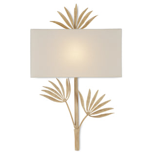 Calliope One Light Wall Sconce in Coco Cream