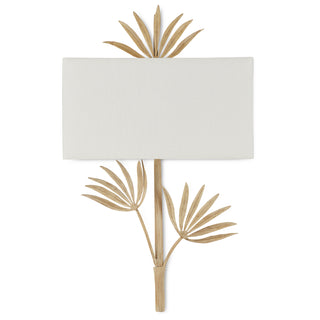Calliope One Light Wall Sconce in Coco Cream