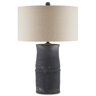 Croft One Light Table Lamp in Charcoal