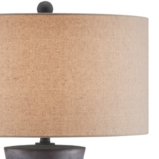Croft One Light Table Lamp in Charcoal