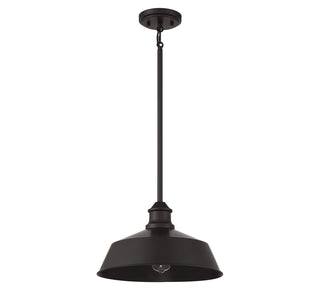 One Light Pendant in Oil Rubbed Bronze