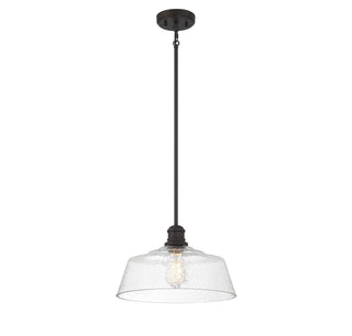 One Light Pendant in Oil Rubbed Bronze
