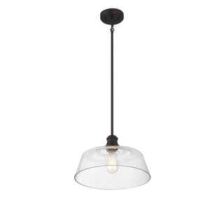 One Light Pendant in Oil Rubbed Bronze