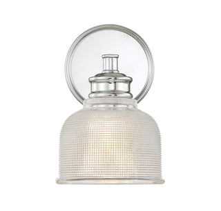 One Light Wall Sconce in Chrome