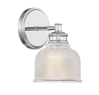 One Light Wall Sconce in Chrome