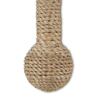 Senegal One Light Wall Sconce in Natural/Beighe