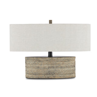 Innkeeper One Light Table Lamp in Rustic Gray
