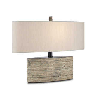 Innkeeper One Light Table Lamp in Rustic Gray