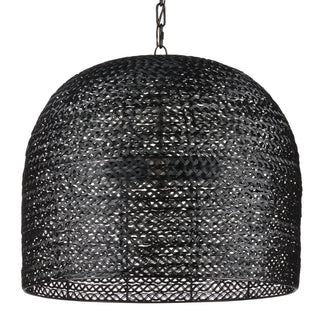 Piero Three Light Pendant in Satin Black