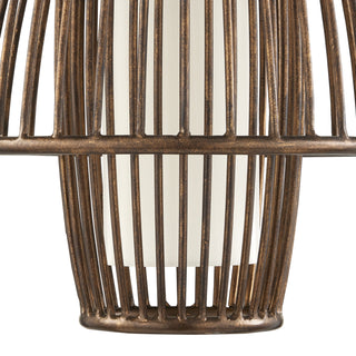 Benjiro Two Light Chandelier in Cupertino/Off-White