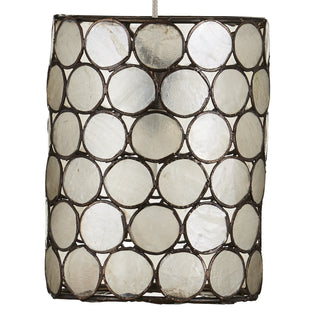 Regatta 36 Light Pendant in Natural/Cupertino/Silver