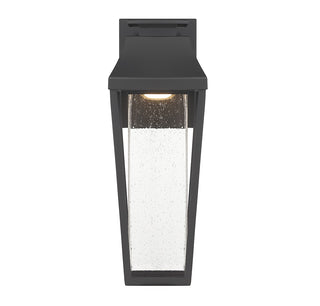Brookline LED Outdoor Wall Lantern in Matte Black